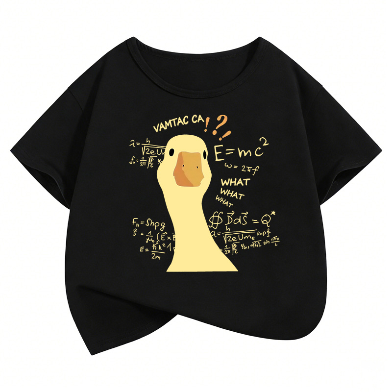 Summer Duck Clothing - Lustiges Enten-T-Shirt mit VAMTAC CA Mathematikformeln
