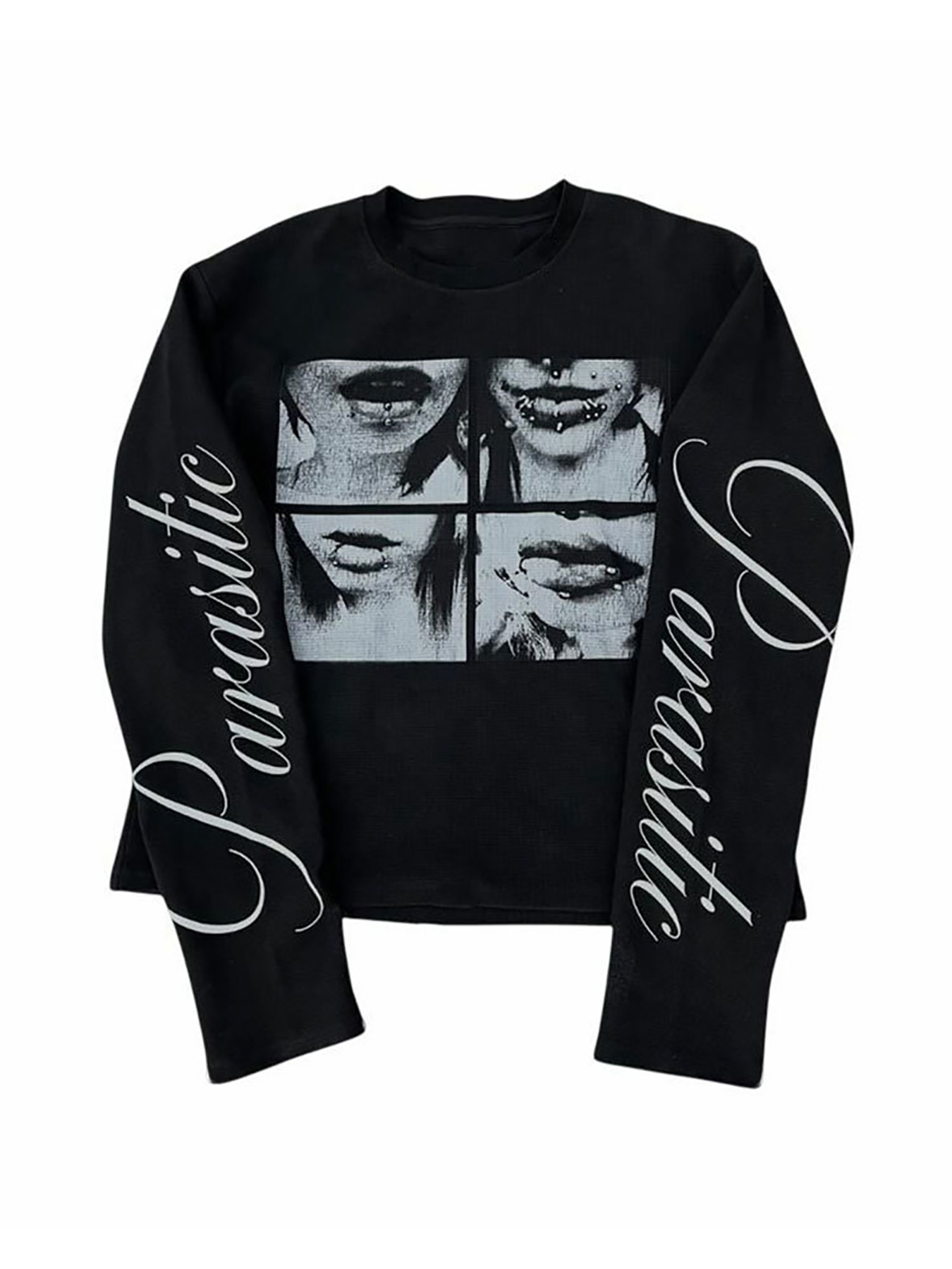 Summer Clothing Trend - Dark Style Street Punk Unisex Langarmshirt