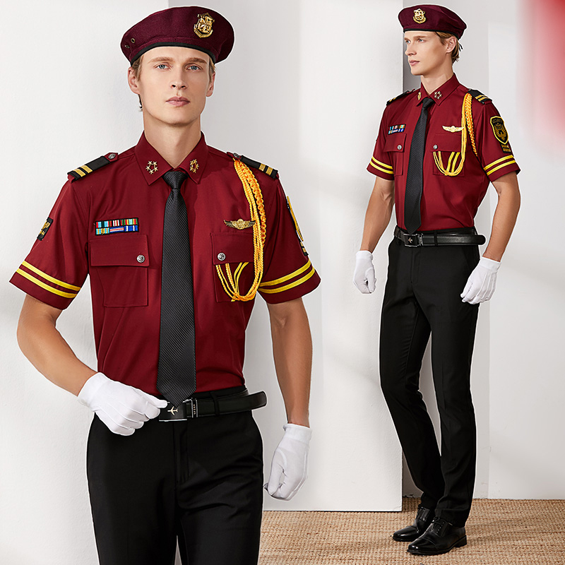 Summer Clothing Images - Uniform für den Concierge-Service, Anzug, Hemd