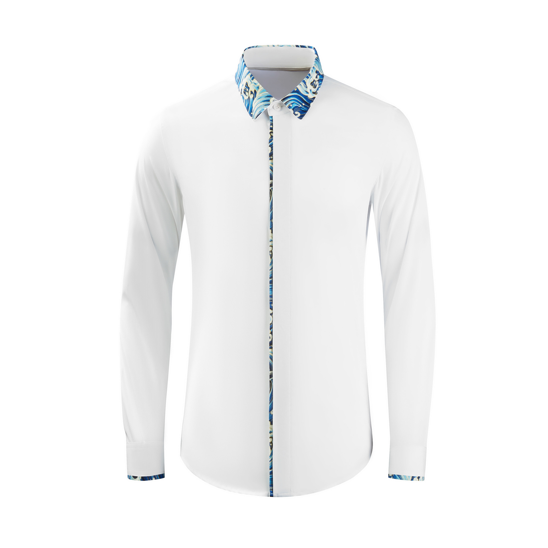 Summer Clothing Patterns - Neue Herrenbekleidung mit Wellenmuster, ethnisches charakteristisches