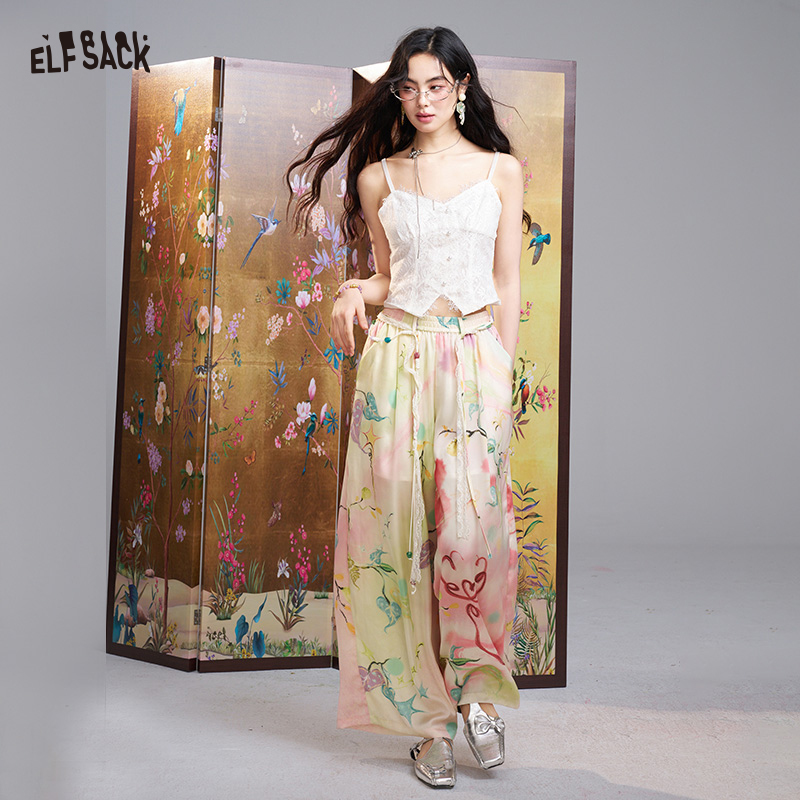 Palazzo Pant Wide - ELFSACK Hose mit weitem Bein und