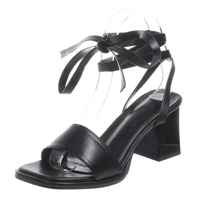 Summer Holiday Clothing Women - 2026 Neue Sommer-Damenschuhe Mode Kreuzriemen-Römersandalen Hohe