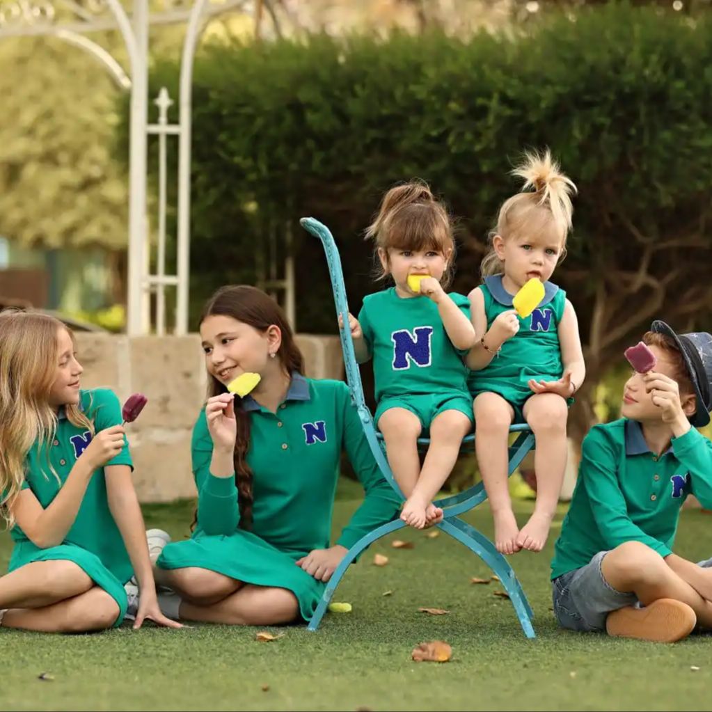Summer Clothing For Babies - 2026 Mali's SS Grüne Polo-Kollektion Kinder
