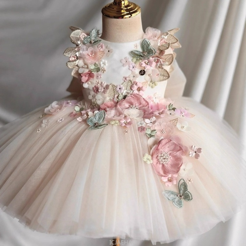 Summer Clothing For Babies - Sommerkleid für Mädchen zum ersten Geburtstag,