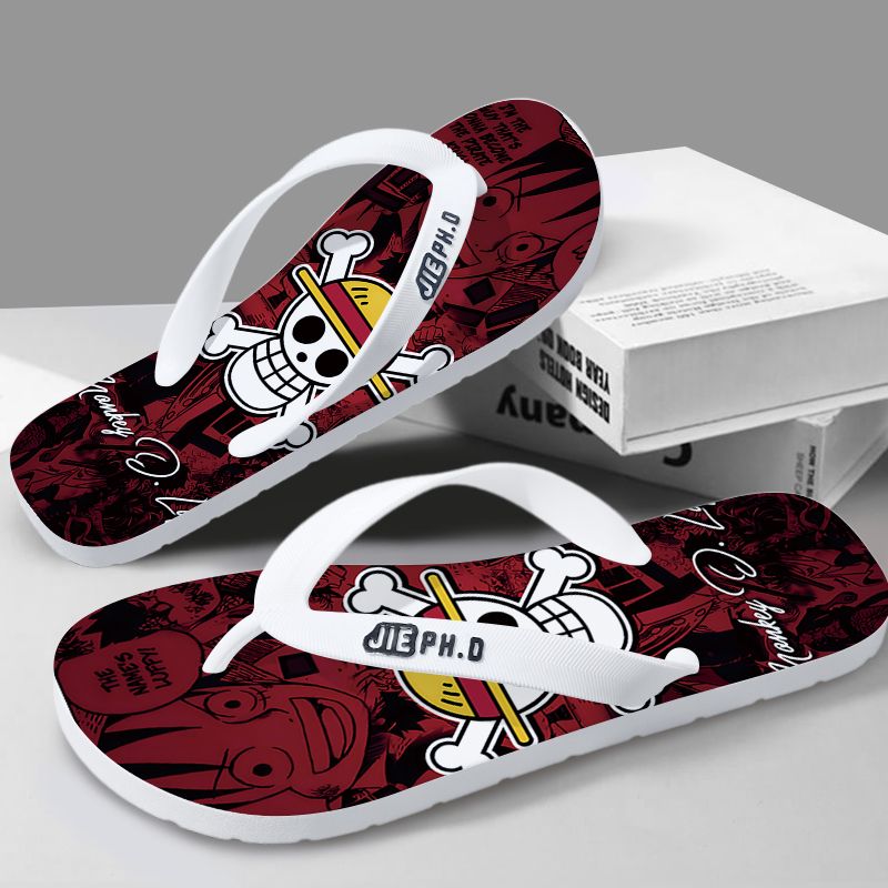 Neue One Piece Anime Flip-Flop – Summer Clothing Wholesale Bewertung und Preis