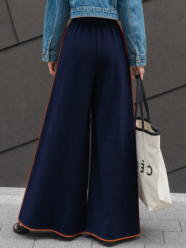 UOOZEE Damen-Hose in Marinebla – Palazzo Pant Wide Bewertung und Preis