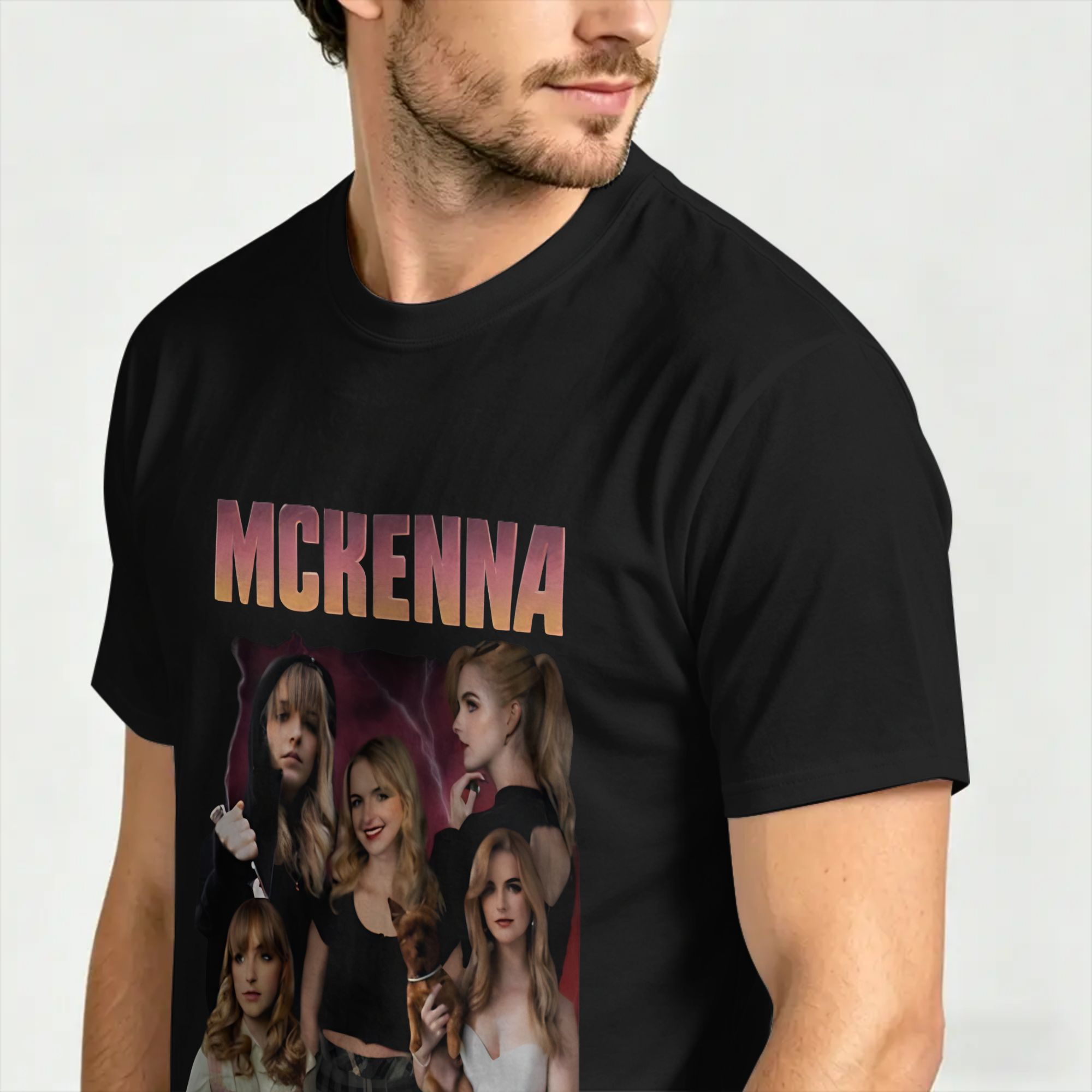 Mckenna Grace Baumwoll-T-Shirt – Summer Clothing Wholesale Bewertung und Preis