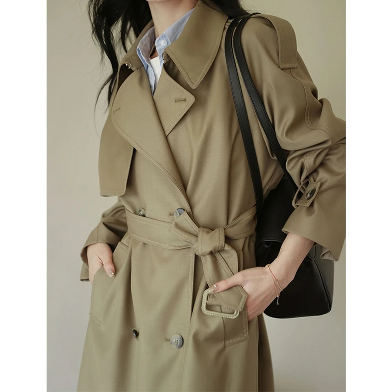 2025 Herbst-Damen-Trenchcoat-K – Summer Clothing Over 50 Bewertung und Preis