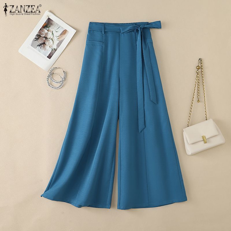 Damen Plus Size 5XL Fließende  – Palazzo Pant Wide Bewertung und Preis