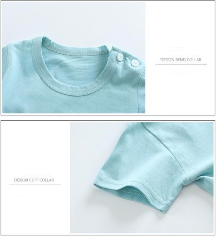 Baumwolle T-shirts + Shorts 2- – Summer Clothing For Babies Bewertung und Preis