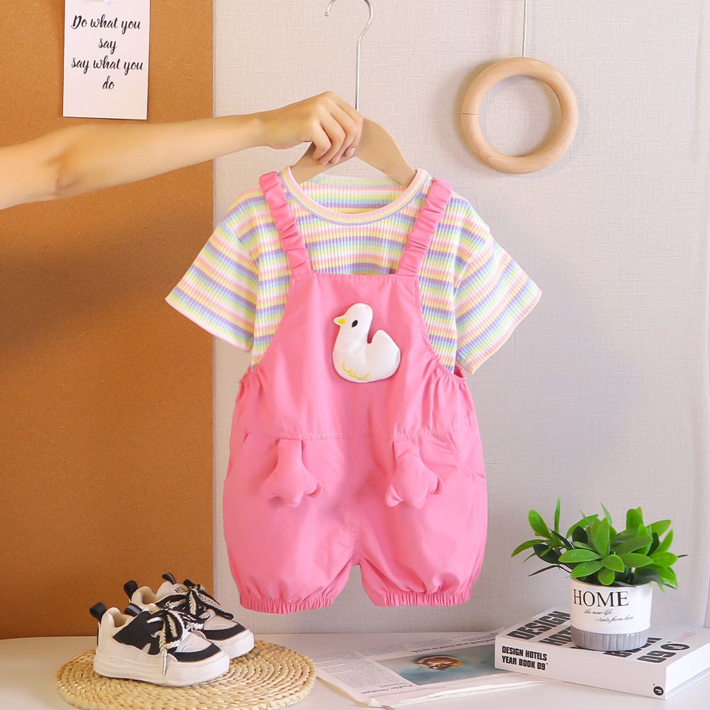 Kleinkind Mädchen Kleidungsset – Summer Duck Clothing Bewertung und Preis