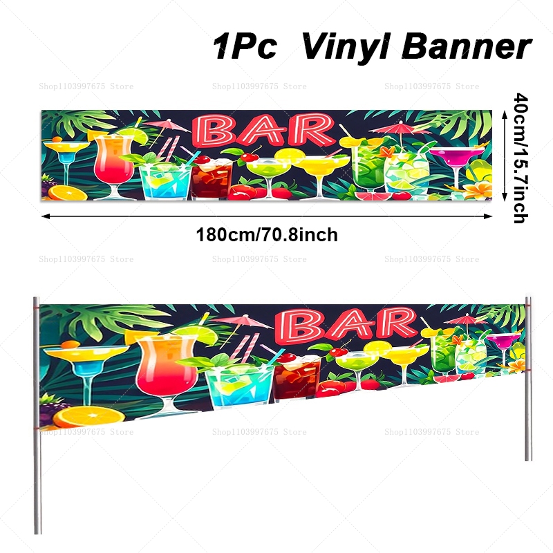Hawaiianisches Meer-Bar-Party- – Summer Clothing Banner Bewertung und Preis