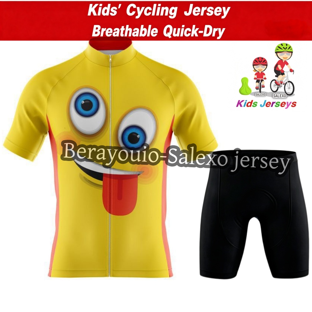 Kinder-Cartoon-Radtrikot-Set f – Summer Clothing Kids Sale Bewertung und Preis
