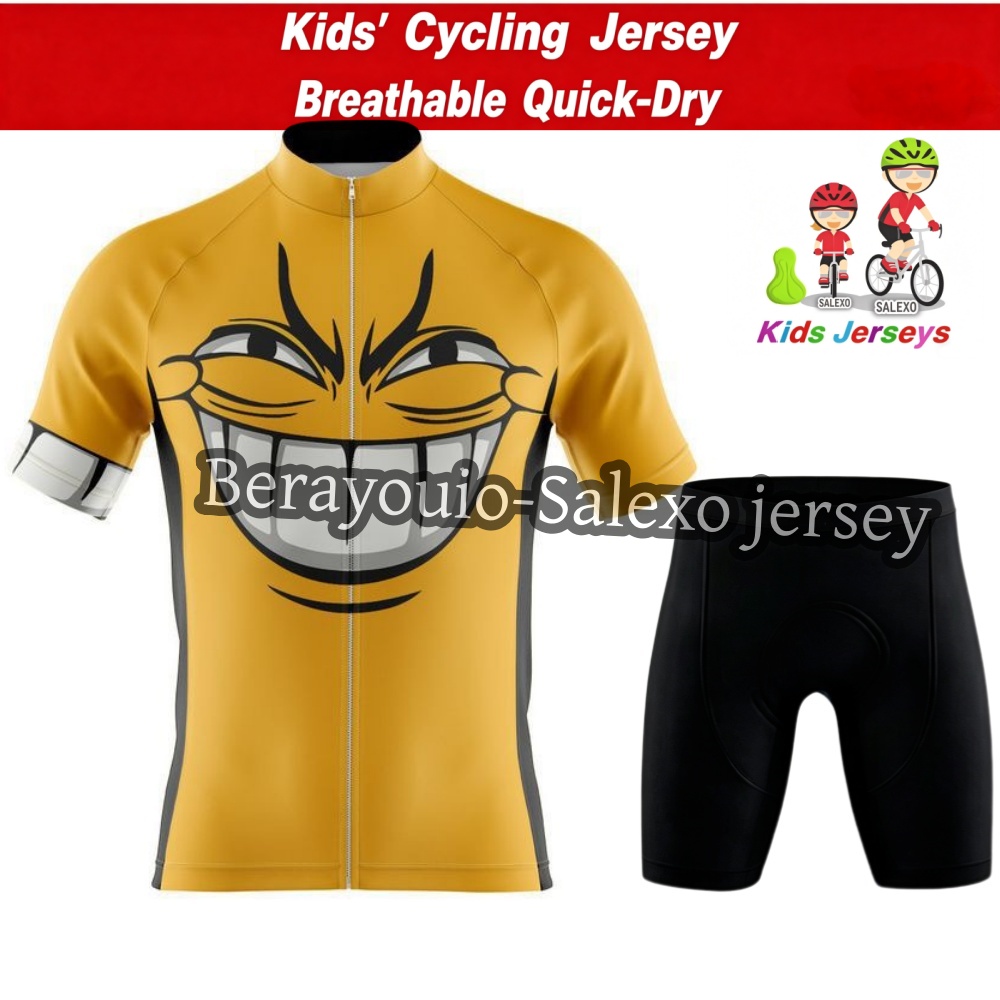 Kinder-Cartoon-Radtrikot-Set f – Summer Clothing Kids Sale Bewertung und Preis