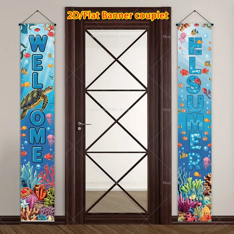 2D „Hallo Sommer“ Tropische Bl – Summer Clothing Banner Bewertung und Preis