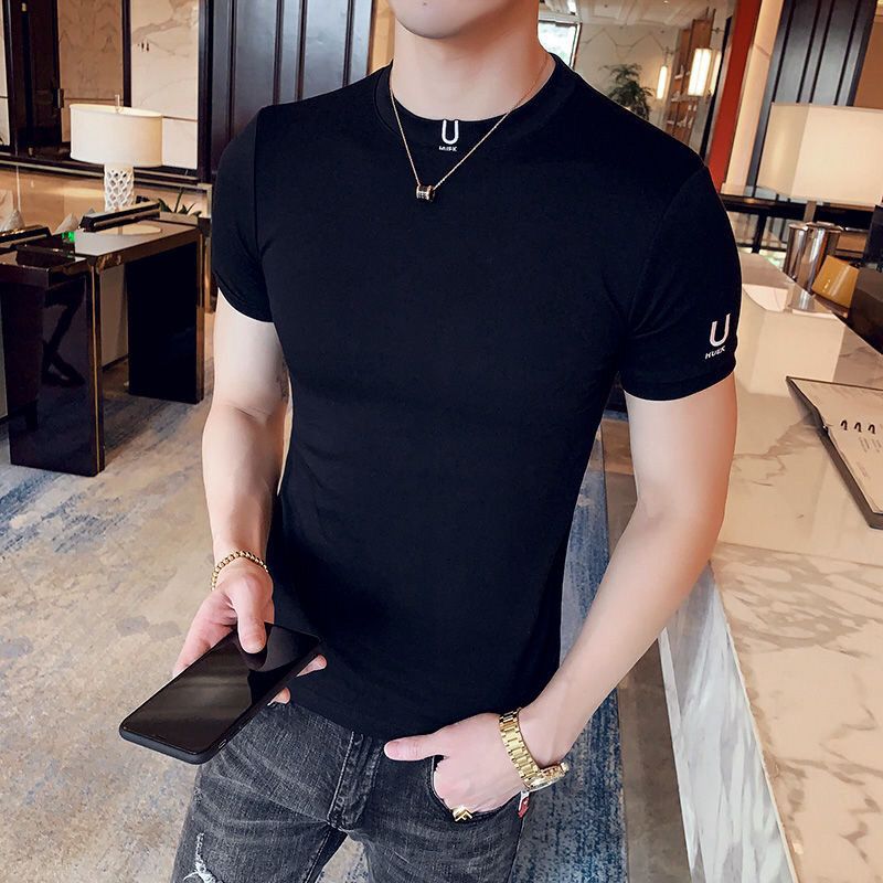 Schwarz T Shirt für Männer Kla – Summer Clothing Wholesale Bewertung und Preis