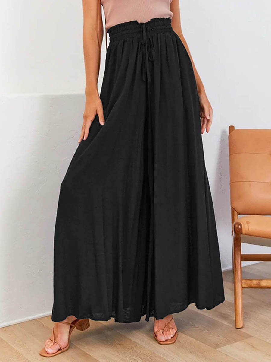 Damenhose mit hoher Taille und – Palazzo Pant Wide Bewertung und Preis