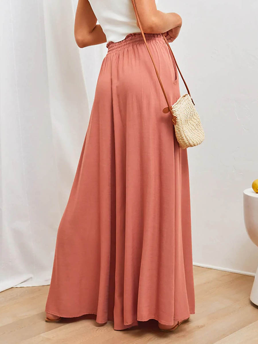 Damenhose mit hoher Taille und – Palazzo Pant Wide Bewertung und Preis