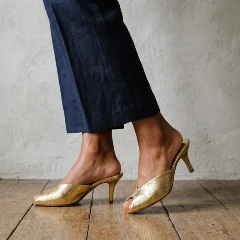 Damen-Pumps Designer Gold Dame – Summer Holiday Clothing Women Bewertung und Preis