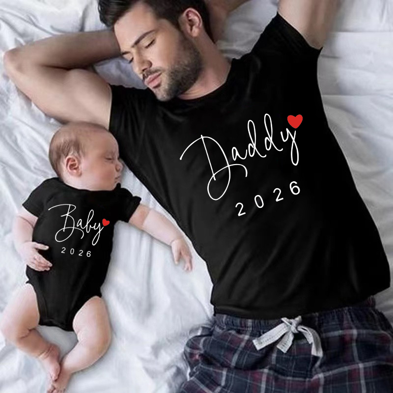 Lustige Baby Daddy Mommy 2026  – Summer Clothing For Babies Bewertung und Preis